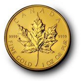 Maple Leaf Goldmünze