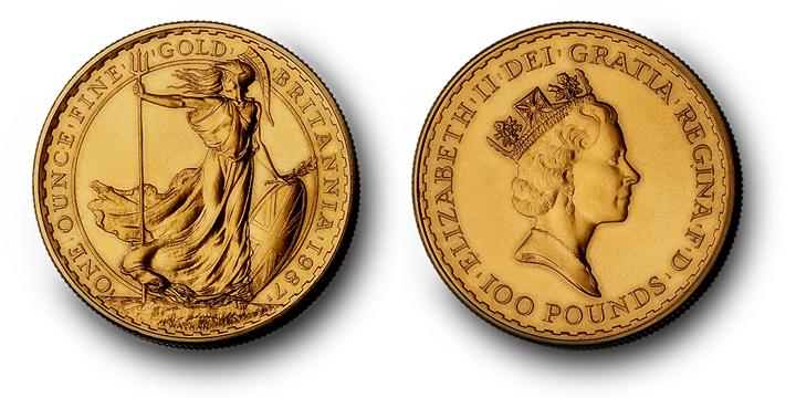 Britannia Goldmünze