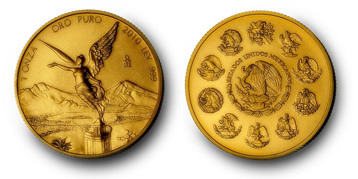 Libertad Goldmünze aus Mexiko